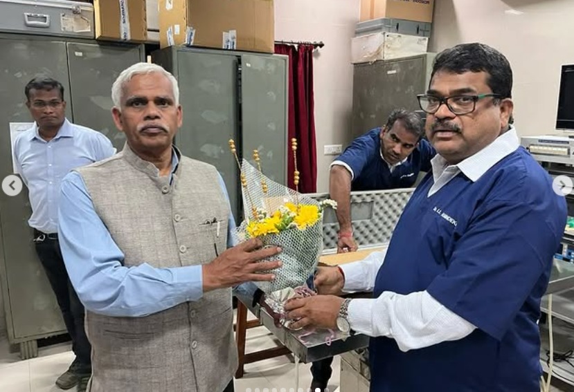 VISIT OF HVC TO DEPARTMENT OF VSR